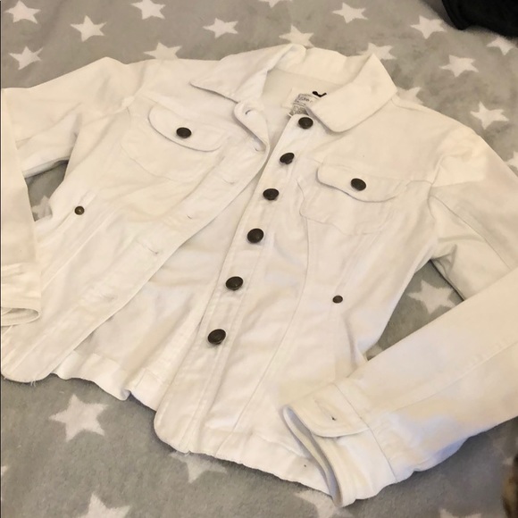 White Jean Jacket - Picture 3 of 3